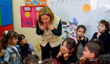 INGIE CHALHOUB meets SYRIAN REFUGEES as part of growing philanthropy
